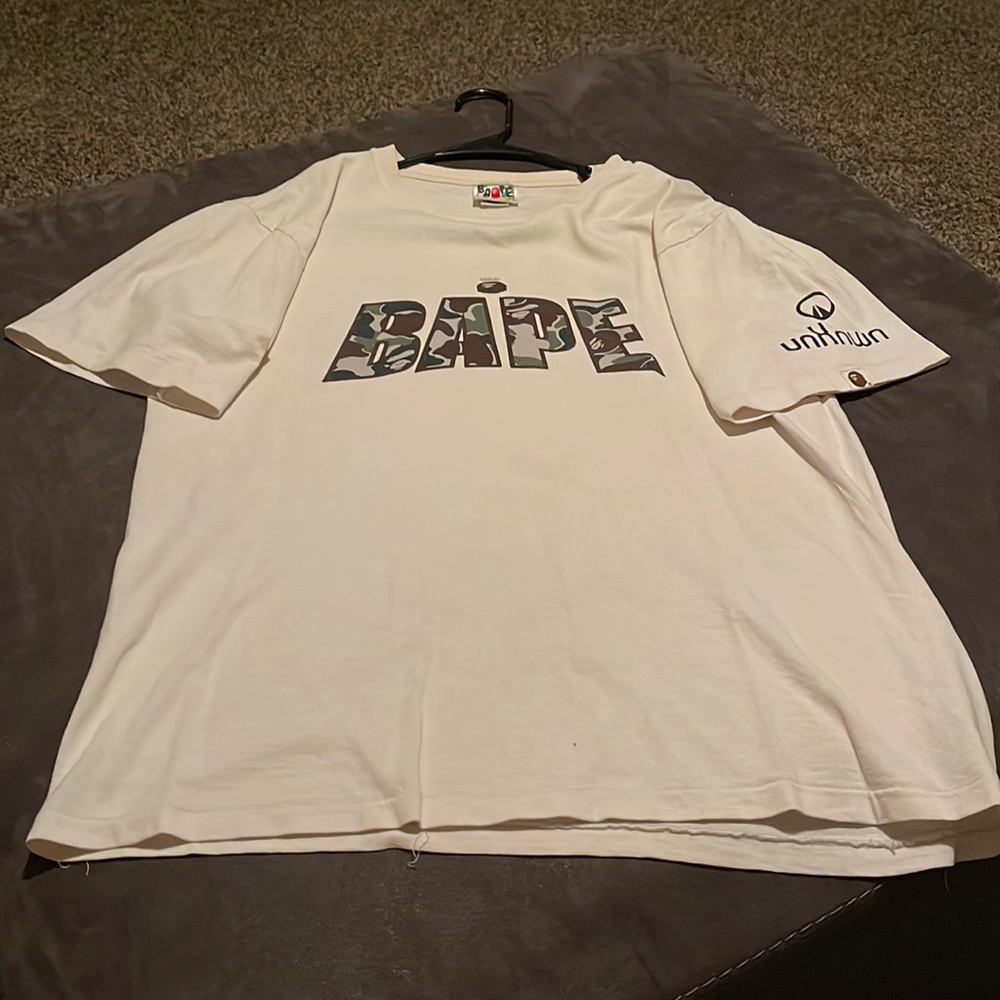 Bapex Lebron X unknown tee